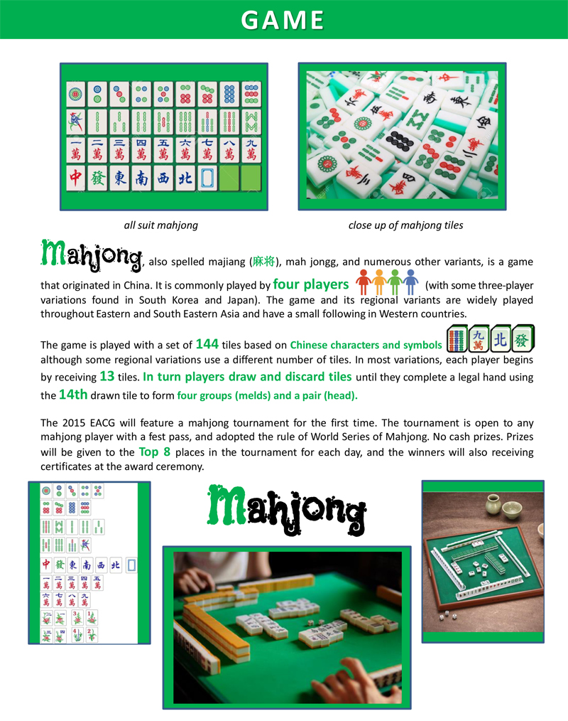 Epic ACG Mahjongg game